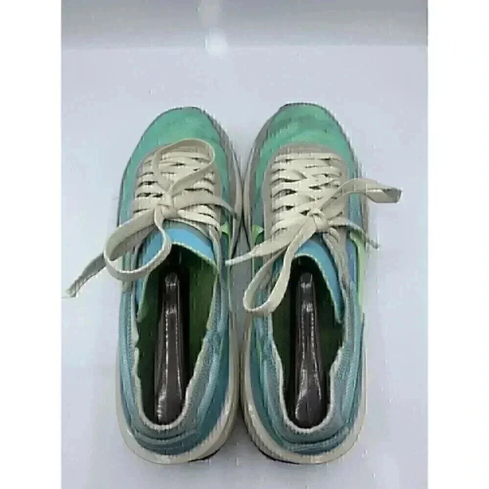 Nike Shoes Women's Size 10 Waffle One Aqua Blue Green Glow‎ DC2533-401 Running